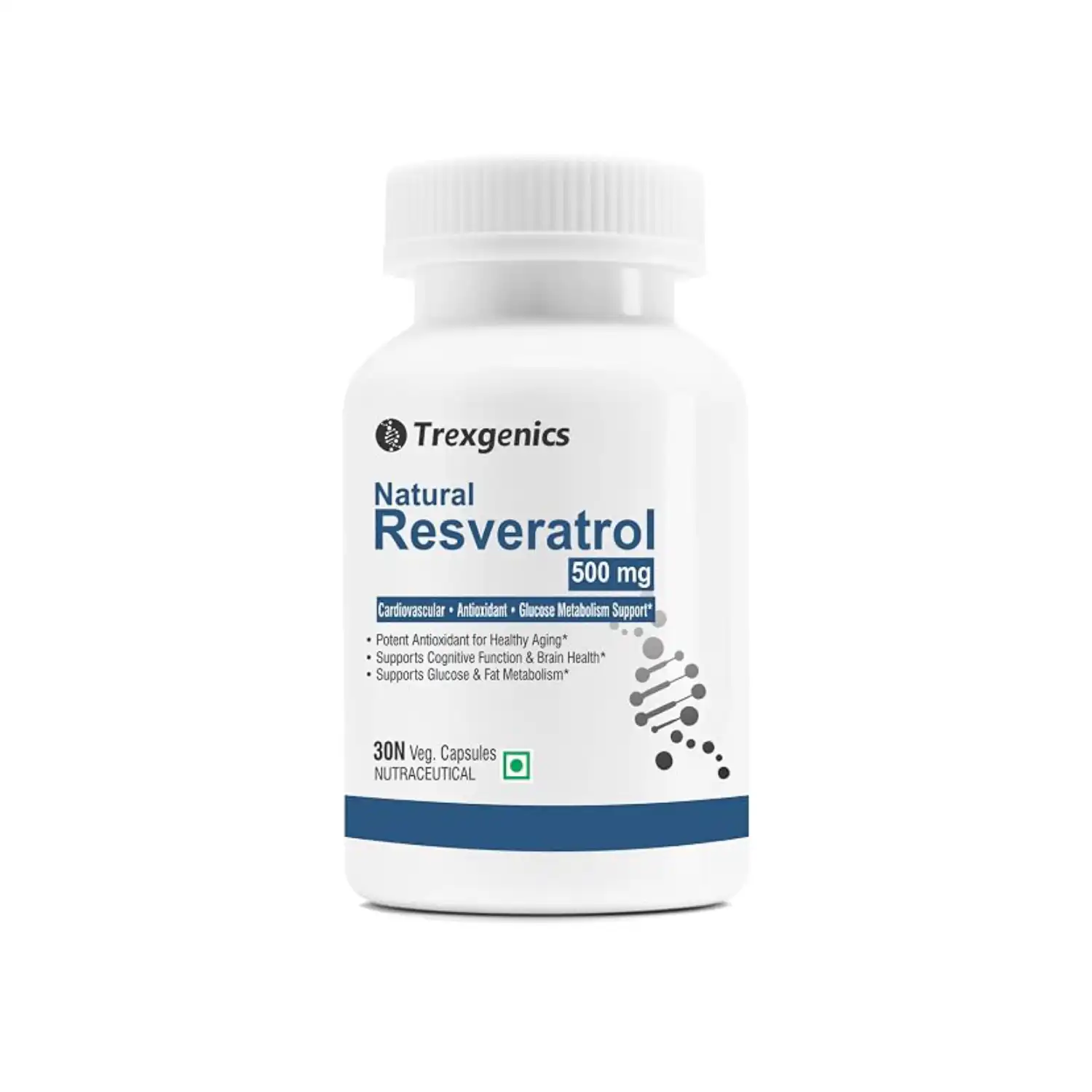 Trexgenics Natural Resveratol 500mg