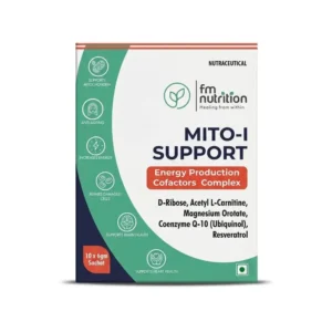 FM Nutrition Mito-I Support, Energy Production Cofactors Complex, Veg, 10 Sachets
