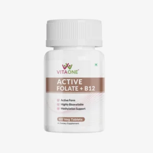 Vitaone Active B12 Folate, 60 Veg Tablets
