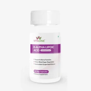 Vitaone Alpha R Lipoic Acid, 250mg, 60 Veg Capsules