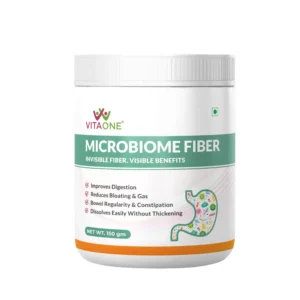 Vitaone Microbiome Fiber, Prebiotic, Sun Fiber, Veg, 150gm