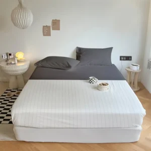 TerreNue’s Grounding Single Bedsheet Combo (White)