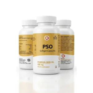 KSB PSO Pumpkin Seed Oil Softgel Capsules