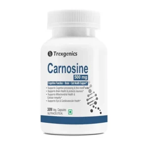 Trexgenics L-Carnosine 500, 30 Veg Capsules